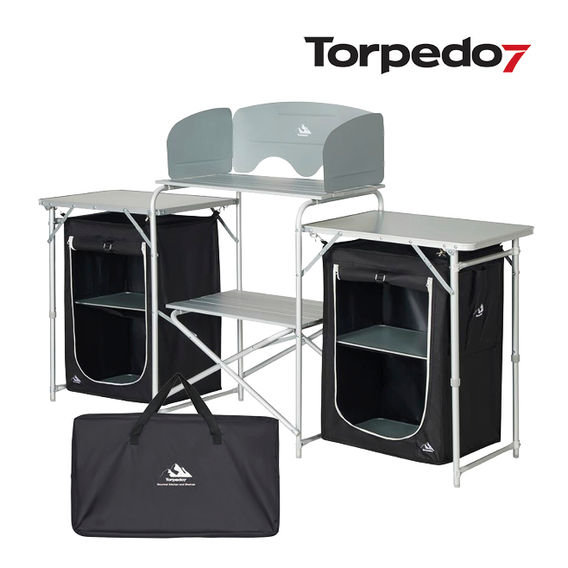 Torpedo7 Gourmet Kitchen and Shelves - Black