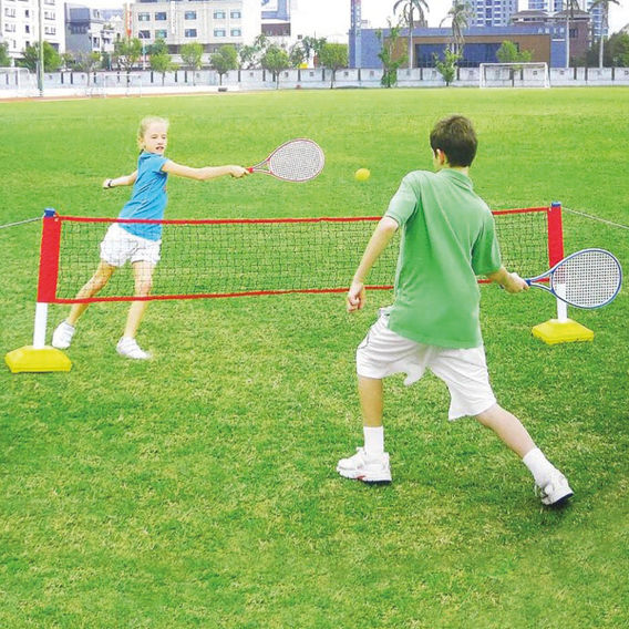 Outdoor Play 3 in 1 Badminton, Volleyball & Tennis Set