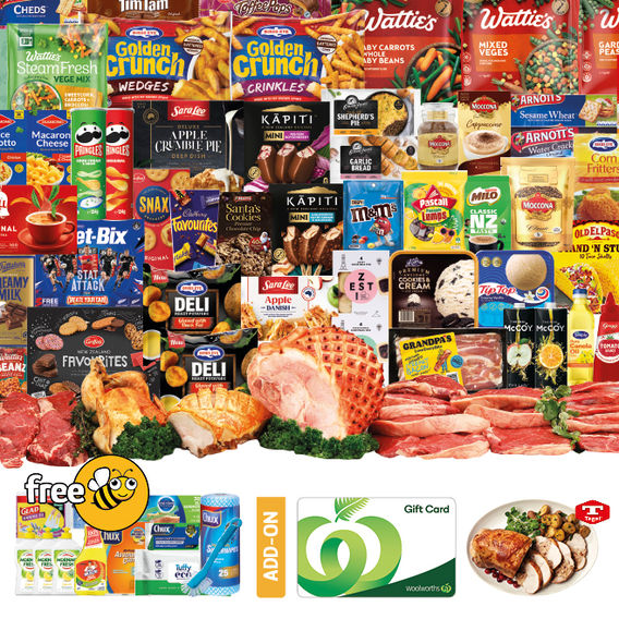 Ultimate Mega Plus Turkey Plus $100 Woolworths Gift Card