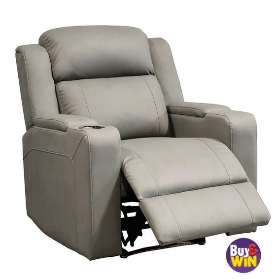 Academy Single Smart Recliner - Grey