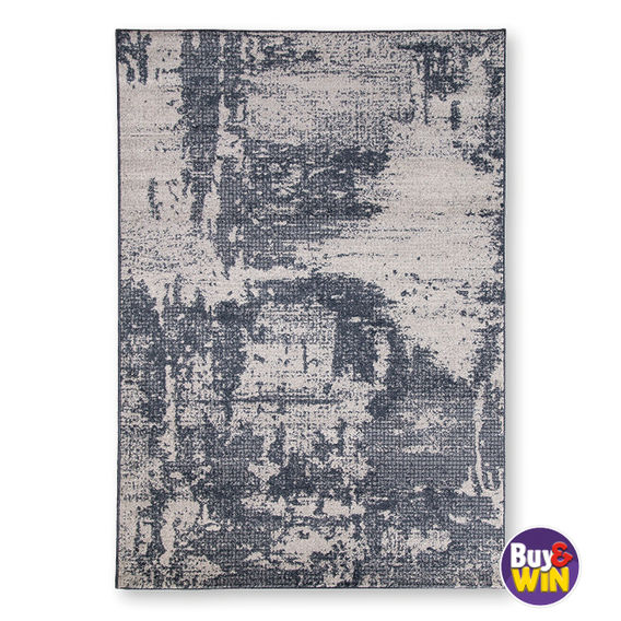 Asana Vintage Dark Blue/Cream Rug - 120 x 170cm