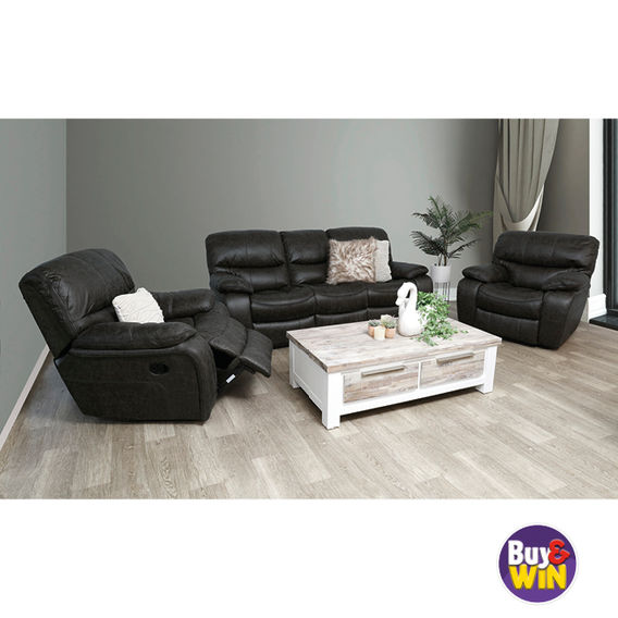 3 seater couch and 2 recliners sale