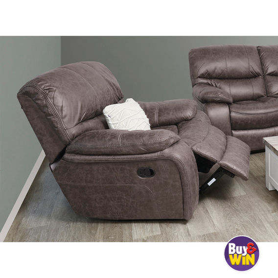 The Boss Manual Recliner Chair Grey