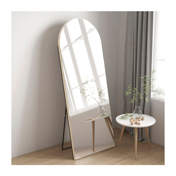 Arched Full Length Mirror With Stand 50×170cm - Wooden