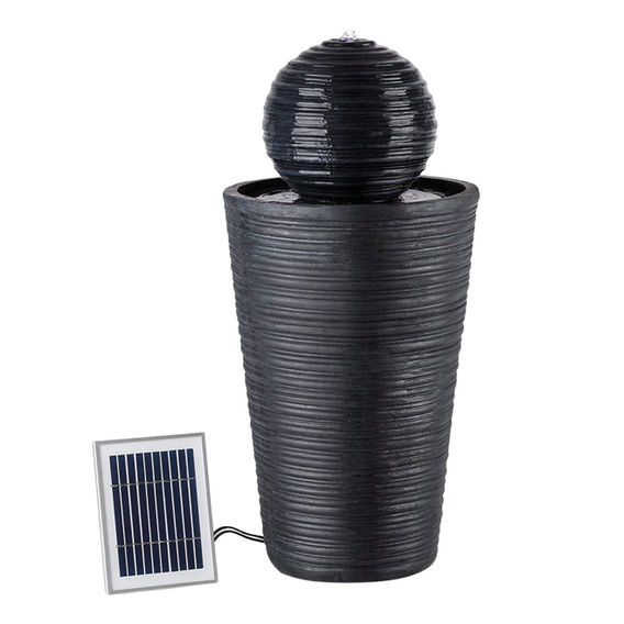 Pawn Solar Garden Fountain with Pump & Light