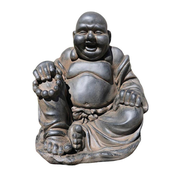 Fibre Clay Sitting Buddha Statue