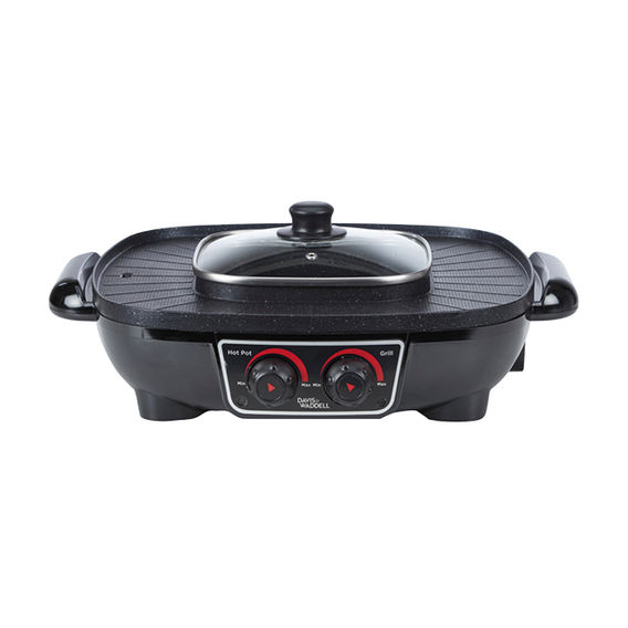 Davis & Waddell 2 in 1 Steamboat Hotpot and Grill