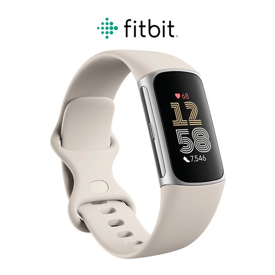 Fitbit Charge 6 Fitness Tracker - Porcelain