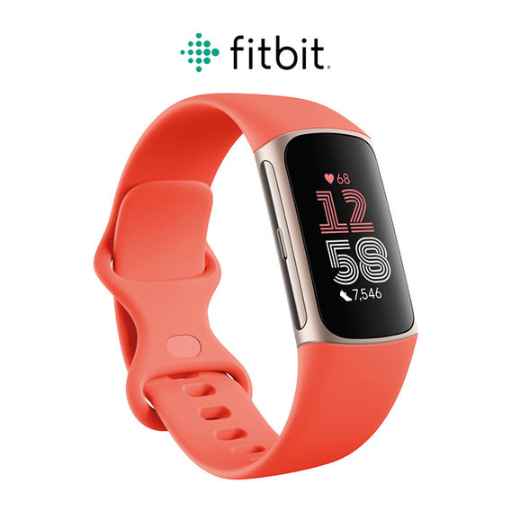 Fitbit Charge 6 Fitness Tracker - Coral