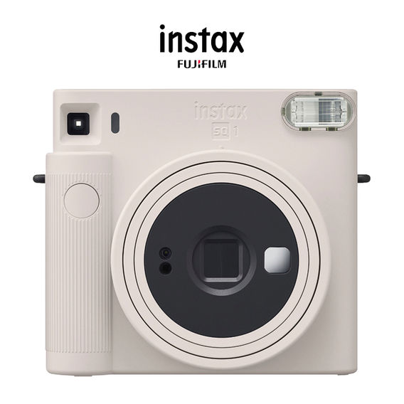 FujiFilm Instax Square SQ1 Camera Bundle - White