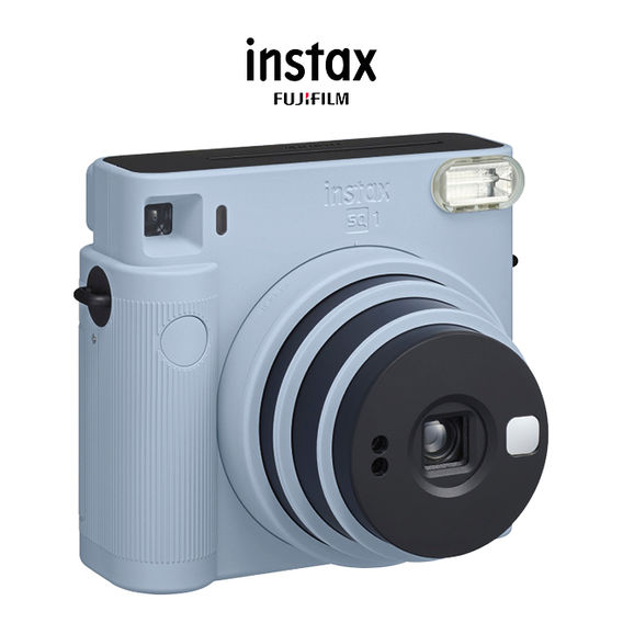 FujiFilm Instax Square SQ1 Camera Bundle - Blue