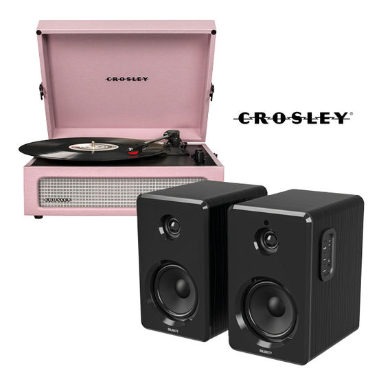 Crosley Voyager Bluetooth Portable Turntable - Amethyst