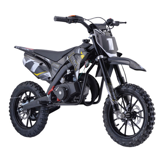 Kids Mini Dirt Bike 49cc - Black