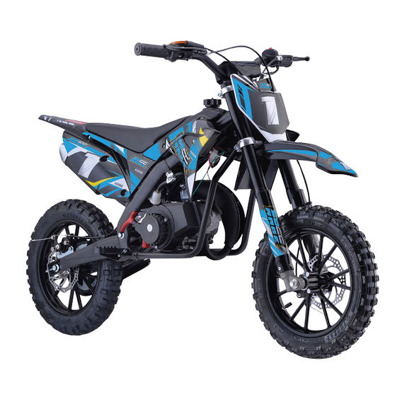 Kids Mini Dirt Bike 49cc - Blue