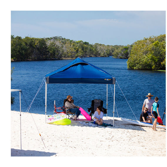 Oztrail Hydroflow Deluxe Gazebo 2.4m Blue