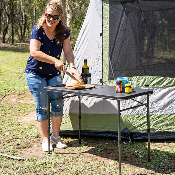 Oztrail Ironside 100cm folding table