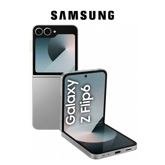 Samsung Z Flip6 256GB - Silver Shadow