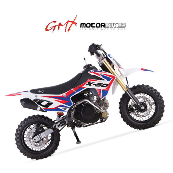 GMX X-Series X-50 Dirt Bike Blue/Red