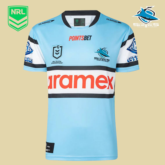 Cronulla Sharks Team Jersey - Adult Medium