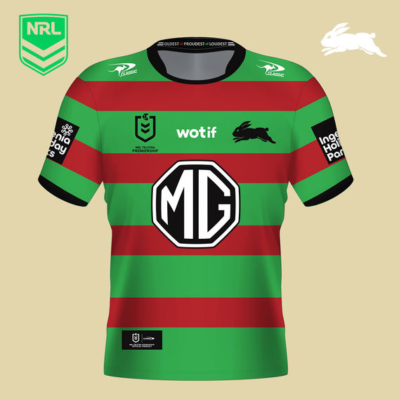 Sth Sydney Rabbitohs Team Jersey - Adult Large