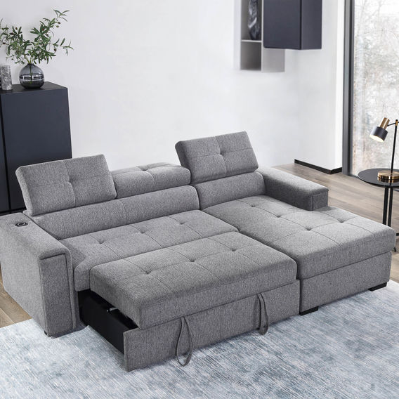 Candice Sofa Bed Chaise