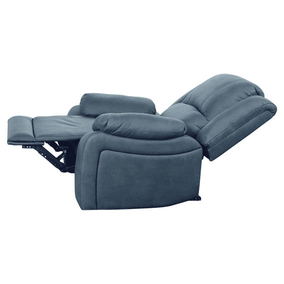 Captain Electric Recliner Blue