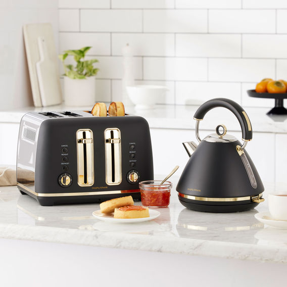 Morphy Richards Ascend Pyramid Kettle Soft Gold