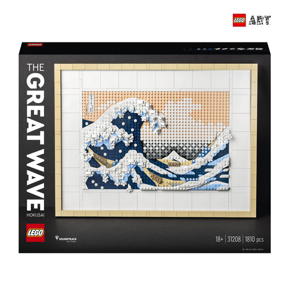 LEGO Art Hokusai The Great Wave