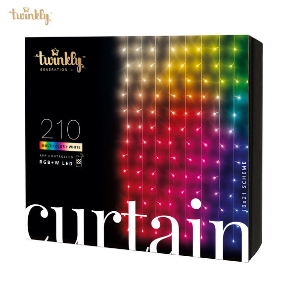 Twinkly 210 RGB+W Curtain Light