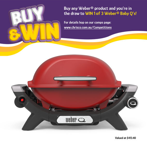 Weber Baby Q Flame Red