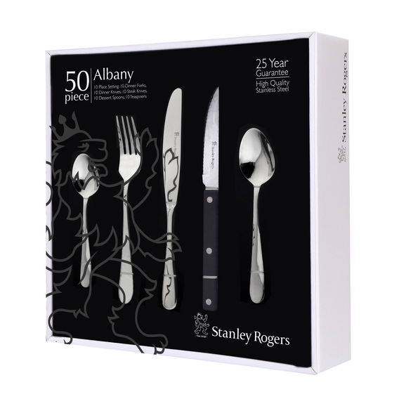 Albany 50pc Cutlery Set