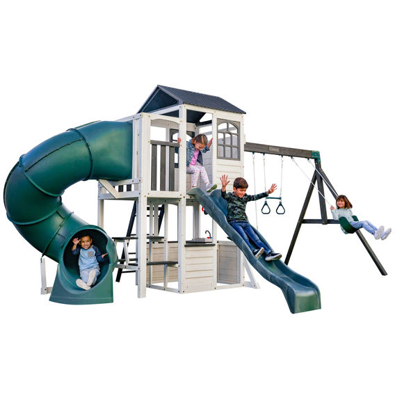 KidKraft Wrangler Way Swing and Play Set