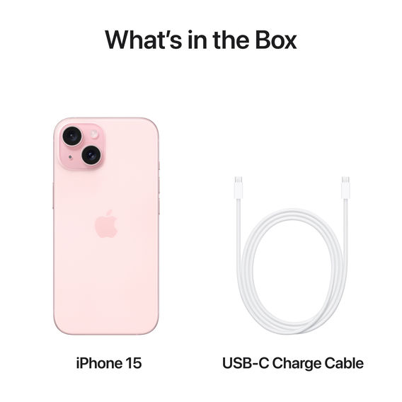 Apple iPhone 15 - Pink 128GB