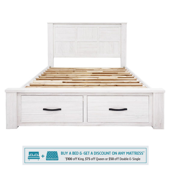 Florida King Storage Bed