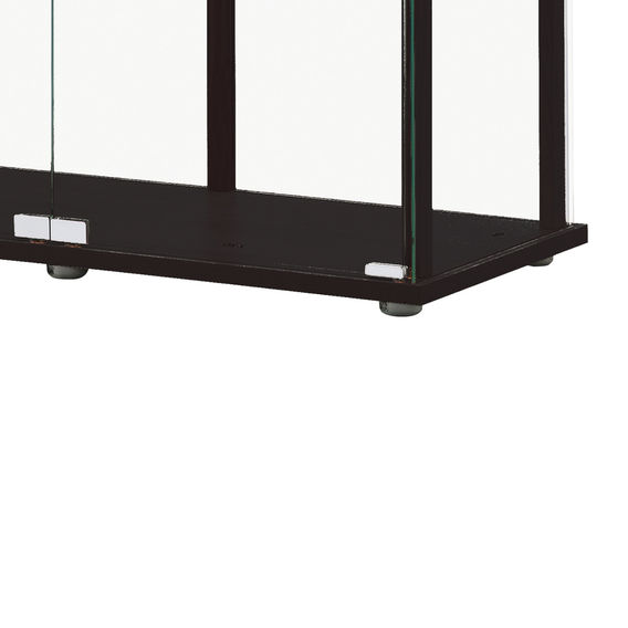 East Glass 4-Tier Display Cabinet