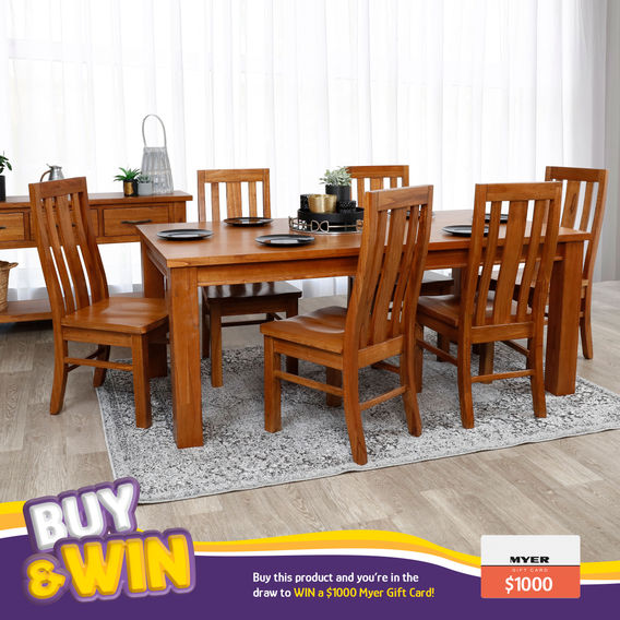 Toscana Dining Set 7 Piece