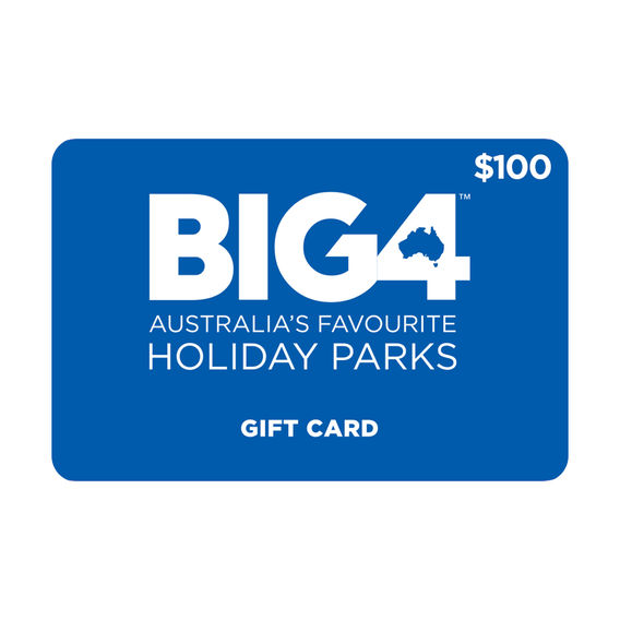 Big4 Holiday Parks $100 Gift Card