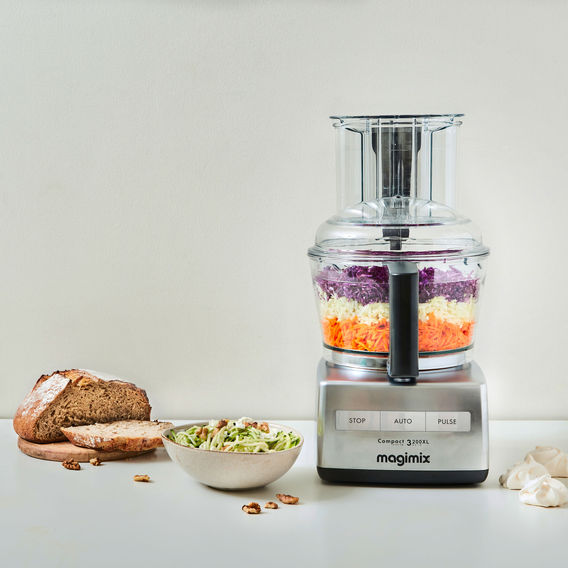 Magimix Food Processor - Matt Chrome