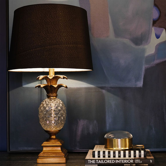 Langley Table Lamp Antique Gold