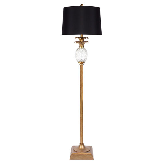 Langley Floor Lamp Antique Gold