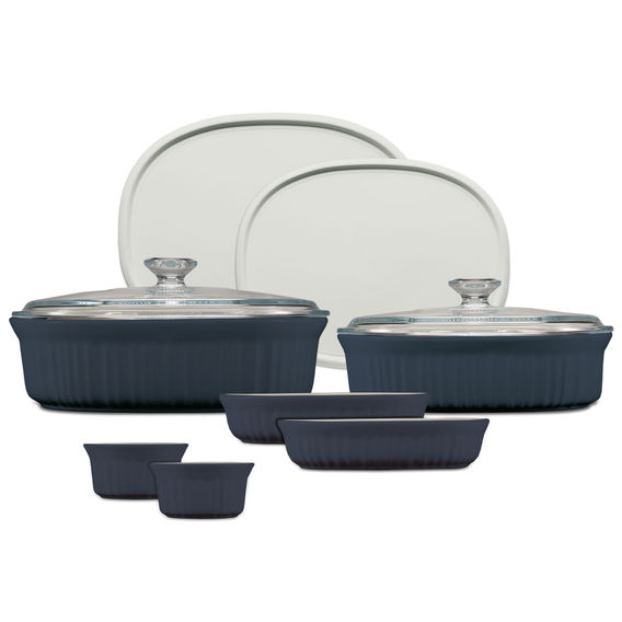 Corningware French Colours Navy 10pc Set