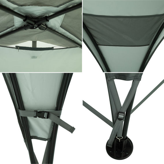 OZtrail Shade Dome Deluxe With Sunwall 4.2m