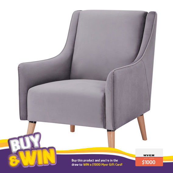 Rose Armchair - Grey