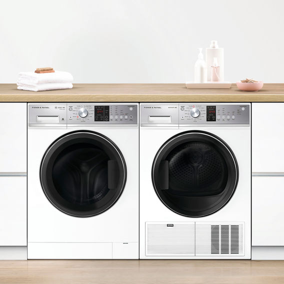 F&P 9kg Front Load Washer & Dryer Package
