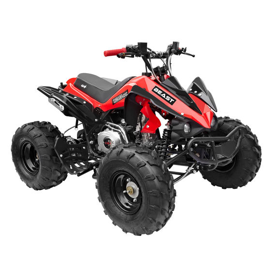 GMX 125cc Sports Quad Bike Red