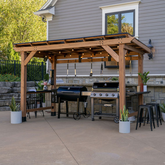 Backyard Discovery Saxony Grill/BBQ XL Gazebo