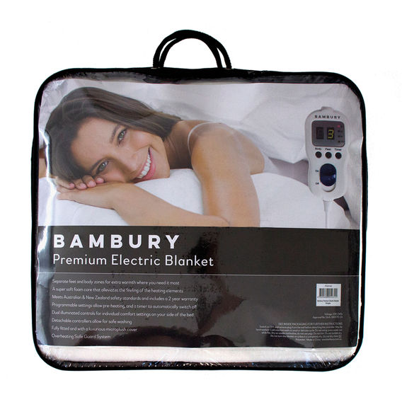 Bambury Premium Electric Blanket - Double