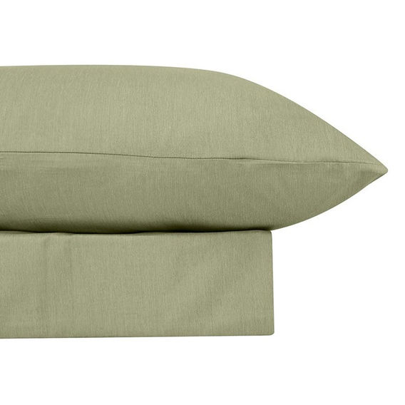Bamboo Blend 6pc Sheet Set 4 Colours, 3 Sizes  - Olive Queen