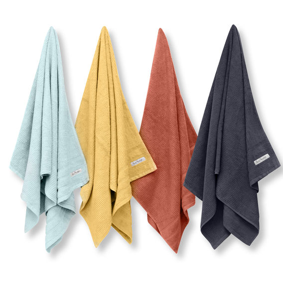 Cairo 11 Piece Towel Pack - Aqua Ice