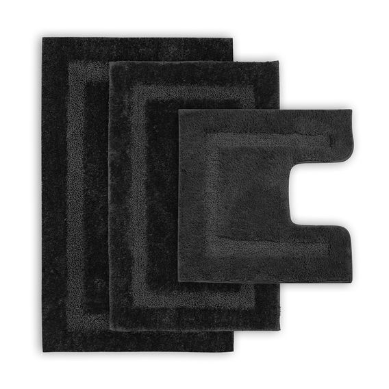 Modena 3PC Bath Mats - Eclipse